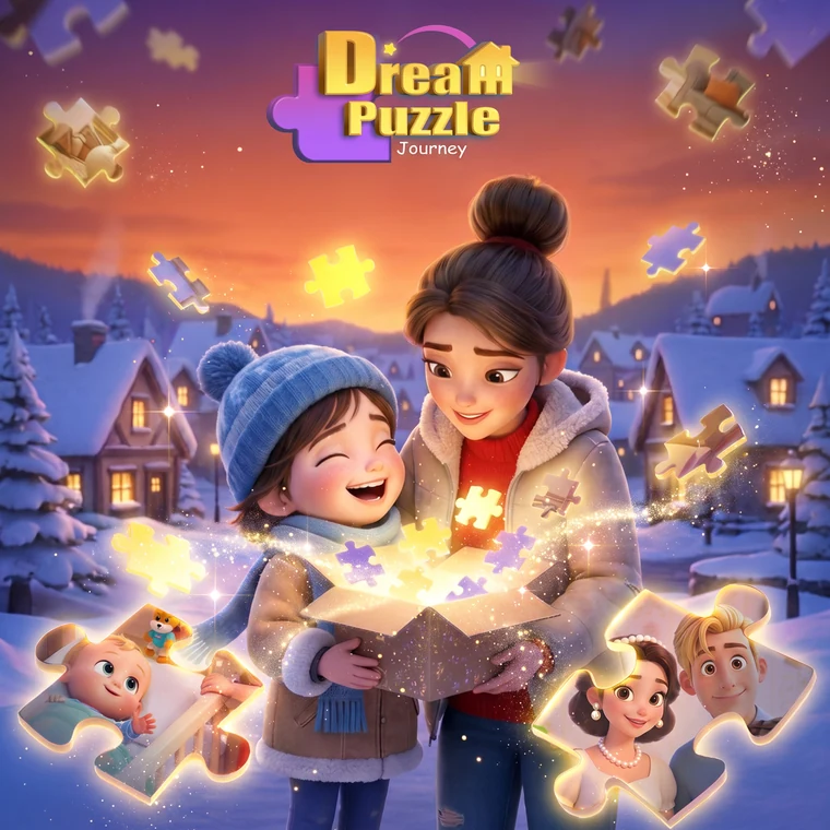 Dream Puzzle Journey story collage